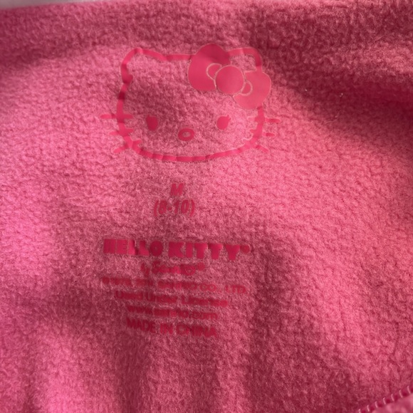 HELLO KITTY onesie NBW hooded-full zipper amazing condition - Picture 5 of 5